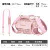 Mochila Horizontal para Perro Estilo Tweed Bolsa de Paseo Bolsa para Gato Mascota Cachorro Portátil Cruzada Ligera de un Solo Hombro Bolsa para Pasear Perros