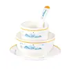 Kaibaiya Restaurante Louça Plástico Pratos, Colher Copo Loja de Hot Pot conjunto A5 melamina imitação porcelana conjunto de quatro