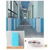 Adesivo de Parede Mármore Azulejo Imitação Rodapé Autoadesivo Papel de Parede Borda de Parede Sala de Estar Decoração de Lambril Adesivo Impermeável Banheiro