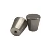 Tirador de metal con forma de cono para cajón, de un solo agujero; pomo de torno de perfil de aluminio; tirador de puerta de armario; tirador de aluminio moderno y minimalista