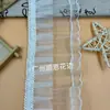 Venta Directa de Fábrica Encaje para Cortinas, Encaje Plisado de Gasa Perlada, Accesorios de Ribete de Encaje, Accesorios para Vestidos de Novia