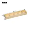 Caja de Almacenamiento de Escritorio de Madera Zakka Creativa Caja de Almacenamiento Multicompartimento Almacenamiento Misceláneo Rejilla de Madera Caja de Madera Maciza