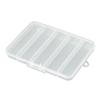 Caja Luya de 5 compartimentos 10 compartimentos caja de accesorios para equipo de pesca caja plana de Amazon anzuelo de pesca caja de almacenamiento transparente de plástico pp transfronteriza
