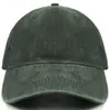 Boné de Baseball Liso Colorido Lavado Transfronteiriço Vintage Bico de Pato Tendência Retrô Chapéu de Aba Curva Logo Bordado Atacado