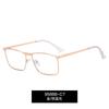 95888 estación independiente venta caliente metal armazón de gafas moda caja luz azul anti espejo óptico fabricantes stock hombres negocios