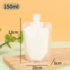Bolsas Transparentes de Grado Alimenticio con Boquilla para Medicina, Bolsas para Medicina Herbal, Bolsas para Sopa de Ciruela Ácida, Bolsas para Bebidas, Bolsas con Boquilla para Jugos y Leche de Soya