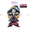 Globos de papel de aluminio para Halloween más vendidos transfronterizos: cabezas de calabaza, murciélagos, arañas, calaveras y decoraciones temáticas de fantasmas para fiestas de Halloween