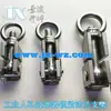 Aço Inoxidável 304 Conexões de Solda de Tampa de Inspeção Filtro Industrial Flange de Travamento Suporte Perfilado M12, M14, M16