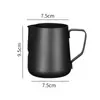 Copo Garland de Teflon Aço Inoxidável 304 Cor Garland Cup Bico Pontudo Garland Cup Copo para Café e Leite