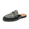 Mocasines de verano sin cordones de punta cerrada transfronterizos, zapatillas de estar por casa de ajuste moderno, zapatos casuales formales de negocios, zapatos para hombre de talla grande
