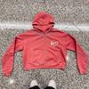 Cárdigan con capucha y cremallera decorado con pedrería personalizada de manga larga holgado oversize para pareja estilo urbano otoño e invierno