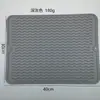 Isolamento de silicone de alta qualidade tapete de silicone tapete de mesa grande mesa impermeável tapete antiderrapante tapete de silicone dreno fabricantes em estoque