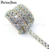 Acessórios decorativos para vestido de noiva de atacado Corrente de diamante de cristal com diamante adesivo DIY Moda Roupas Tira de Diamante Prateada