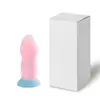 Masturbador Femenino Líquido con Forma de Hongo y Ventosa, Juguete Sexual, Plug Anal Suave de Silicona Amazon