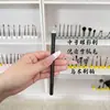 Conjunto de 9 Pincéis de Pelo de Raposa da Neve para Pó Solto, Contorno, Blush Angulado, Sombra para Olhos, Sombra para o Nariz, Aplicação de Cor, Trabalho de Detalhe, Pincéis de Cabelo Animal Cangzhou