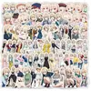 100 Piezas de Pegatinas de Violet Evergarden Violeta Decoración Personalizada de Graffiti Pegatinas para Cuaderno Venta al por Mayor