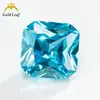 3x 3~10x 10mm bisel cuadrado colección de circón de color caro piedra suelta al por mayor zirconia cúbica sintética