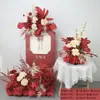 Flores Artificiales para Bodas, Arreglos para Cumpleaños de un Año, Adornos Florales para Compromisos, Arreglos de Piso para Bodas, Flores Artificiales, Flores Decorativas de Bienvenida, Caminos de Flores