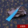 Chapéu Pontudo de 12cm com Borla de Cauda de Fênix Oca, Pingente de Acessório de Traje Tradicional Chinês