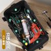 Bolsa de Herramientas Lona Resistente al Desgaste Extra Gruesa Electricista Reparación Montaje en Coche Carpintería Sitio de Construcción Especial Bolsa de Lona de Gran Capacidad para Hombres