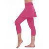 Ropa Europea y Americana de Tallas Grandes para Mujer de Amazon Transfronteriza, Conjunto de Dos Piezas de Falda y Pantalón para Chicas Gorditas, Pantalones de Yoga Adelgazantes de Alta Elasticidad para Mujer S7010