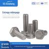 Parafuso sextavado externo britânico de aço inoxidável 304 7/16-14 dentes parafuso sextavado externo americano de aço inoxidável parafuso