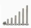 Tornillos Americanos Phillips Cabeza Redonda Acero Inoxidable 304 Tornillos Americanos Phillips Cabeza Plana #2 - #8