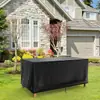 Cubierta de Mesa de Fábrica de Gran Venta Transfronteriza, Impermeable para Exteriores, a Prueba de Polvo, a Prueba de Viento, Cubierta Protectora Universal para Mesa de Muebles