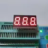 Suministro Directo de Fábrica Tubo Digital LED de Ranura de 0.7 pulgadas Fila Única 6 Pies Luz Roja de Alto Brillo Pantalla de Tubo Digital de Pie Ultra Largo