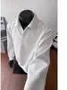 Amazon Primavera e Outono Nova Blusa de Moletom Masculina Tendência de Alta Qualidade Solta e Versátil Pesada Casual Camisa Polo Masculina Blusa de Manga Longa