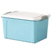 Caja de Almacenamiento Engrosada de Plástico Caja Organizadora Extra Grande Caja para Guardar Juguetes Caja para Ropa Cesta de Almacenamiento Artefacto de Almacenamiento para el Hogar