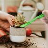 Juego de Herramientas de Jardinería Chunge Pala para Césped y Tierra Cubo para Plantar Plantas Punzón para Poros de Carne Pala de Plástico Levantador de Plántulas