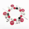 Comercio Exterior Transfronterizo Joyería al por Mayor Pulseras de Equipos de la División Oeste de la Liga Nacional de la MLB Dodgers Giants Accesorios Estilo Deportivo
