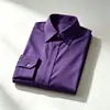 Camisa Feminina Branca Europeia e Americana Transfronteiriça Manga Longa Minimalista Verão Roupas Femininas Versátil Solta Camisa Atacado
