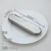 Conjunto de pauzinhos e colher de titânio puro, talheres portáteis de titânio puro, conjunto de talheres antibacteriano de cristal de gelo de alta qualidade com três peças para estudantes