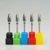 602001 Acero de Tungsteno Plateado Cabezal Pulidor Varilla de Acero de Tungsteno de Alta Precisión Cabezal Pulidor de Uñas para Eliminar Piel Muerta y Abrir Cutículas
