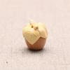 Fornecimento do fabricante Mogno Duas cores Lotus Corn Peach Apple Peach Stone Spliced Apple Bracelet Small Pendant
