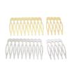 Peine de Metal Marquise DIY Coreano para el Cabello Adorno para la Cabeza Nupcial Peine de Inserción Accesorios para el Peinado Venta al por Mayor