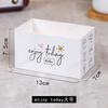 Caja de embalaje para sándwiches estilo celebridad de Internet, caja de papel de embalaje gruesa para huevos quemados, caja de almuerzo desechable para hamburguesas, paquete de arroz coreano