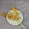 Flor artificial dançando orquídea arranjo de flores de casamento decoração para casa salão de casamento material de flores de teto orquídea borboleta fábrica atacado