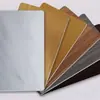 Placa de Aluminio Recubierta con Material Central de Plástico de Polietileno, Panel Compuesto de Aluminio Impermeable con Resina de Fluorocarbono PVDF Montado en Pared para Exteriores