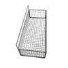 Estante de almacenamiento para el hogar, cesta colgante, montado en la pared, no requiere perforación, estante de almacenamiento de gran capacidad, adecuado para baños de estudiantes y almacenamiento de baño