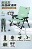 Silla de Pesca Estilo Europeo Benno Modelo Nuevo 2026 para Pesca Salvaje, Nueva Silla y Taburete de Pesca para Exteriores, Silla Plegable Portátil para Todo Terreno