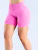 Yuean Amazon Pantalones Cortos de Yoga de Cintura Alta Levanta Glúteos Sin Costuras Melocotón Glúteo Pantalones de Fitness Ropa Deportiva Pantalones Cortos de Yoga