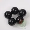 1 bola de cristal de porcelana negra de 50 mm 5.0 cm canicas de vidrio negro crema bola decorativa de color de 50 mm 160 g