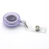 Fabricante Original Chuva de Outono Porta-Crachá Retrátil Fosco com Cordão de Puxar, Clipe de Crachá Extensível, Porta-Crachá de Identificação Fosco