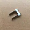 Adaptador de carregador de notebook carcaça plástica pino bitola americana bitola europeia bitola britânica plug ferragem estilha