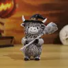 Halloween Transfronteiriço Novo Fofo e Fofo Vaca das Terras Altas Presentes para Casa Atmosfera de Natal Ornamentos Decorativos de Resina