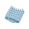 Escova de Silicone Macia para Shampoo, Nova, para Limpeza do Cabelo no Verão, Massagem no Couro Cabeludo no Banheiro, Dupla Utilização para Cabelos Secos e Molhados