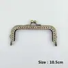 10.5/15/18cm20.5cm Múltiples Tamaños Cuadrado Broche en Relieve Color Antiguo DIY Broche para Bolsa Accesorios para Maletas